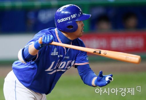 [포토]박한이, '쐐기 1타점 적시타'