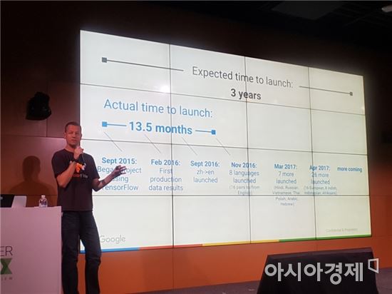 "구글 번역, 신경망 번역 적용 후 한국 사용자 75% 늘어"