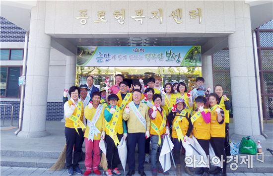 보성군 조성면, 농어촌버스 승강장 환경정비 실시