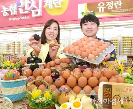 농협 '금값 계란' 260만개 노마진 판매한다