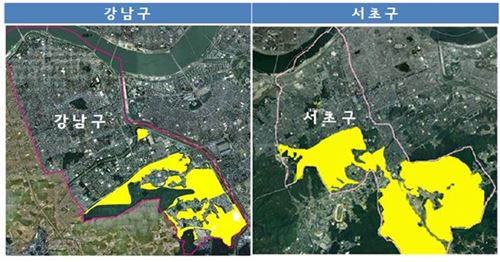 서울시 유일 강남·서초 일대 27㎢ 토지거래허가구역 재지정