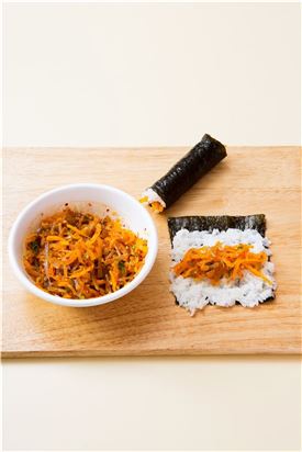 「오늘의 레시피」청도김밥