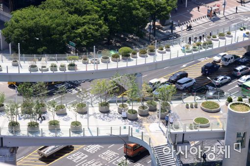 [포토]서울로 7017 내일 개장