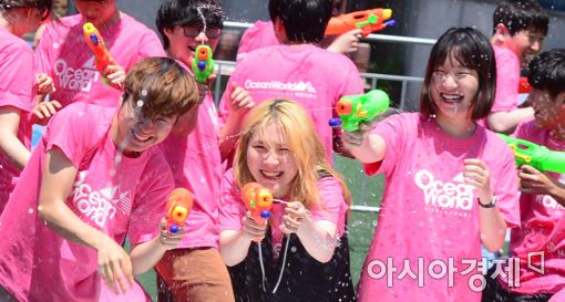 [포토]무더위 저리가라!