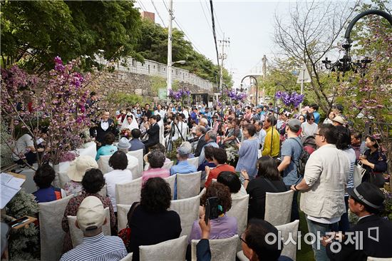 호텔신라, 역사체험 문화축제 ‘다산성곽길 예술문화제’ 성료…2000명 다녀가