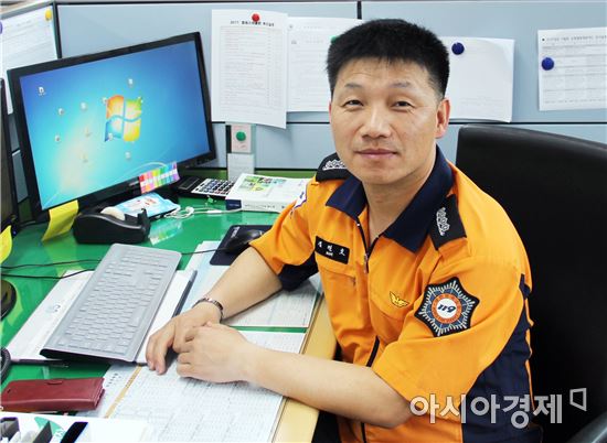 김필호 전남소방공무원, 백혈병환자에게 조혈모세포 기증 선행