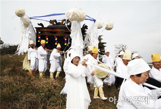 진도군, 27일 남도석성에서 씻김굿 등 전통민속 상·장례 문화 재현