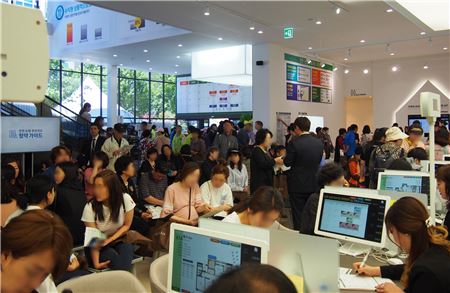 '인천 논현 푸르지오' 견본주택에 사흘간 2만5000여명 다녀가