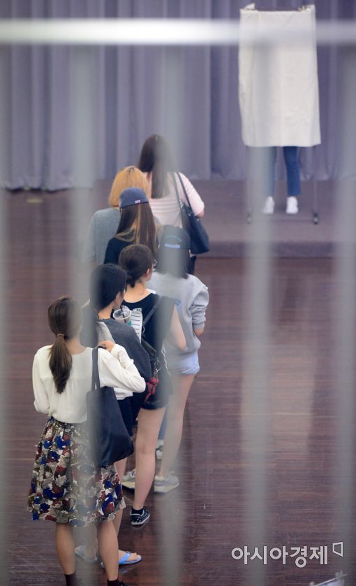 [포토]내 손으로 뽑는 총장 