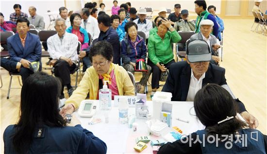 전남농협 농업인 안과검진, 치아건강관리에 나서