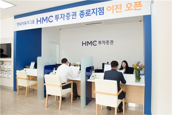 HMC투자증권, '종로지점' 이전 오픈