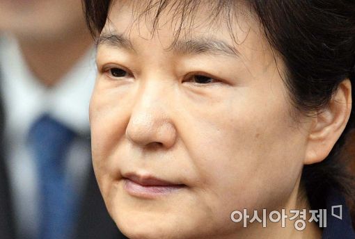 [포토]피고인 박근혜 