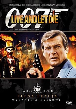 로저 무어가 주연을 맡은 '007 죽느냐 사느냐' 포스터