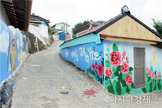 보성군,‘제1회 월곡영화골 벽화그리기대회’개최