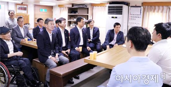 전남도의회 보건복지환경위원회, 의료 취약  섬 지역 현지 활동