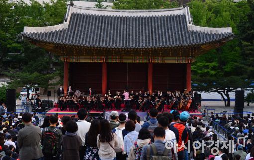 [포토]정동야행 속 고궁 음악회