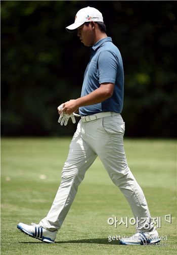 '더플레이어스 챔프' 김시우 '컷 오프' "악, 쿼드러플보기"