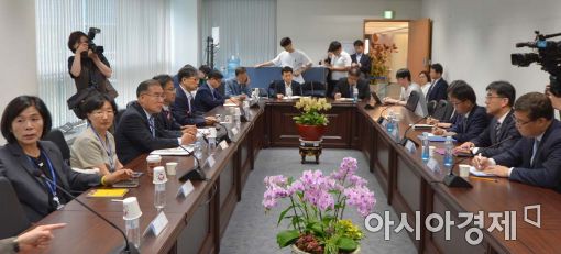 [포토]국정기획위, 원자력안전위원회 업무보고