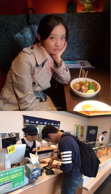 오상진 김소영 부부가 일본 여행을 즐기고 있다/사진=김소영 인스타그램