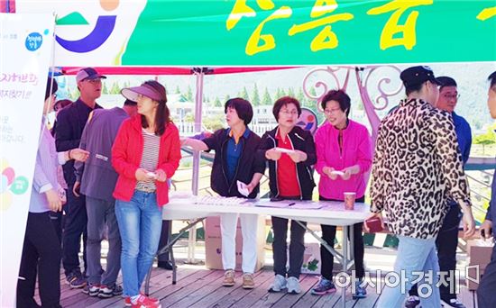 장흥군, 맞춤형복지팀 현장 홍보 ‘눈길’