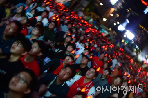 [포토]8강 염원 눈빛