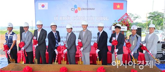 CJ프레시웨이, 베트남에 물류센터 착공…올해 매출 700억 목표