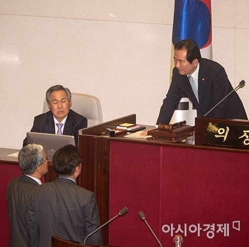 [포토]국회의장 찾아간 우원식·김동철