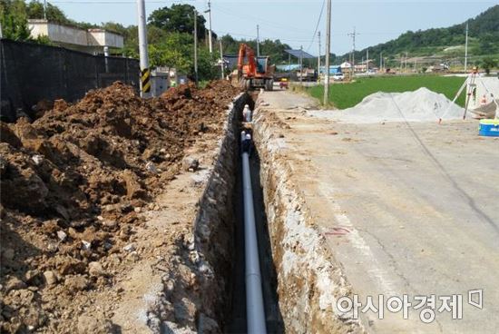 고흥군, 하수도보급 2019년까지 70%로 확대