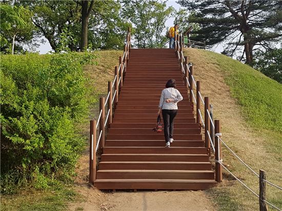 송파 '몽촌토성 탐방로' 아름다운 길 변신 