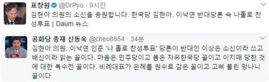  ‘나 홀로 찬성표’ 김현아에 엇갈리는 반응…“소신 응원한다” vs “소신 아니고 배신”