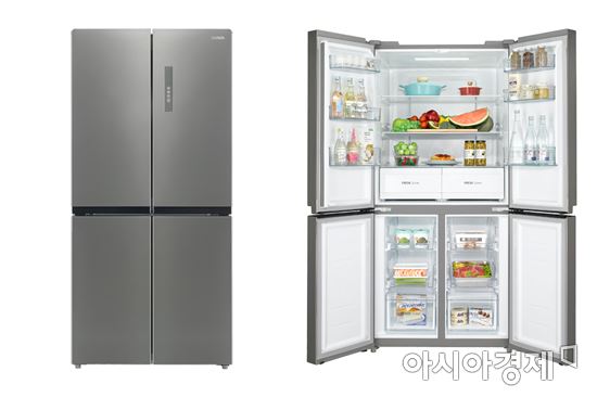 대유위니아, 479L 용량 세미빌트인 냉장고 출시