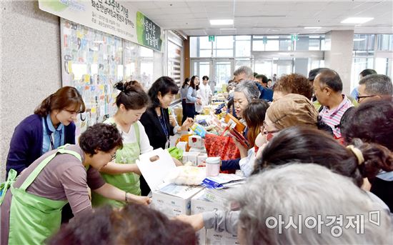 화순전남대병원 “임직원 기증품 모아 소외이웃 지원”