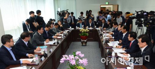 [포토]국정기획위-시도지사협의회장단 간담회
