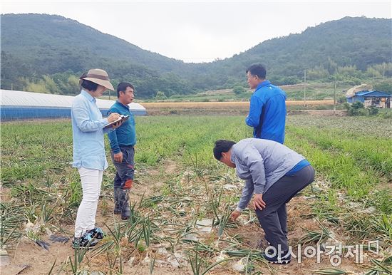 함평군· 농업경영인회와 농번기 현장방문 격려