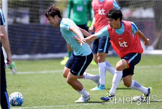 [포토]손흥민, '악! 내 축구화'