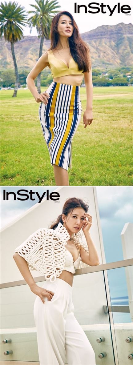 이일화, 하와이에서 공개한 완벽한 바디라인 ‘운동으로 완성한 복근’