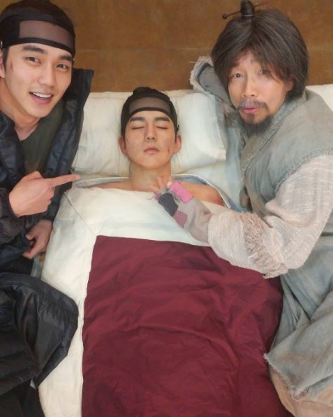 배우 박철민이 '군주'에서 호흡을 맞추고 있는 유승호의 인성을 높이 샀다/ 사진=박철민 인스타그램