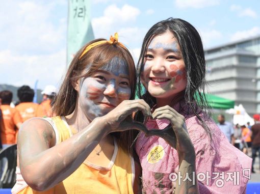 [포토]'보령 머드축제로 놀러오세요'
