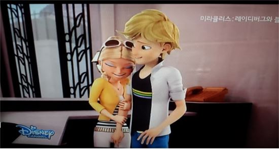 ▲남성 의존성향을 강조하는 성 차별적 장면이 포함된 어린이 프로그램 (제공=한국양성평등교육진흥원)