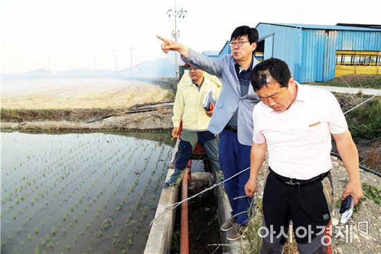 장흥군, 휴일도 반납 ‘가뭄’ 대책 총력전