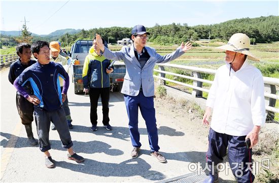 장흥군, 휴일도 반납 ‘가뭄’ 대책 총력전