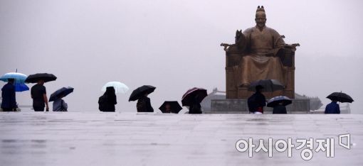 [포토]비오는 출근길