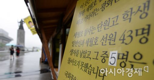 [포토]남은 미수습자 5명