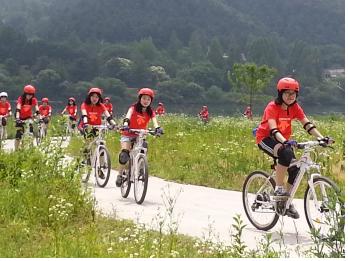 지난해 여중생자전거달리기 행사 모습(제공=서울시교육청)