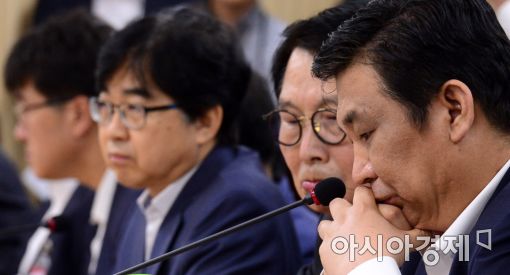 [포토]고민하는 소상공인 관련 단체장