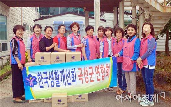 곡성군생활개선회, 폐식용유 활용한 재생비누 나눔실천