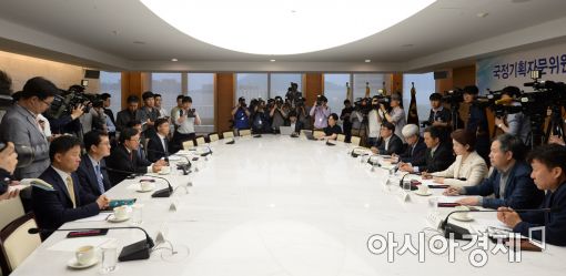 [포토]국정기획자문위-대한상공회의소 정책간담회