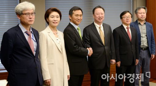 [포토]대한상의 찾은 국정기획자문위