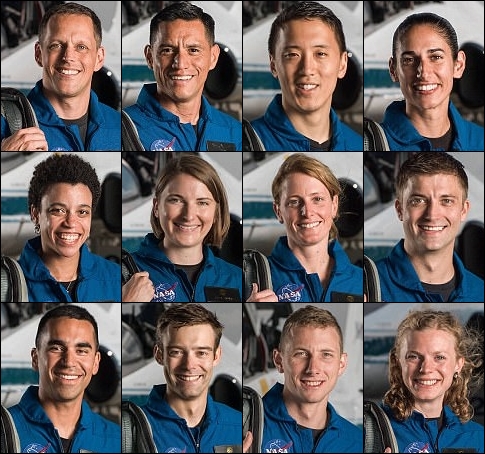 나사가 선택한 12명의 ‘2017 우주비행사 클래스’ 후보는 누구?