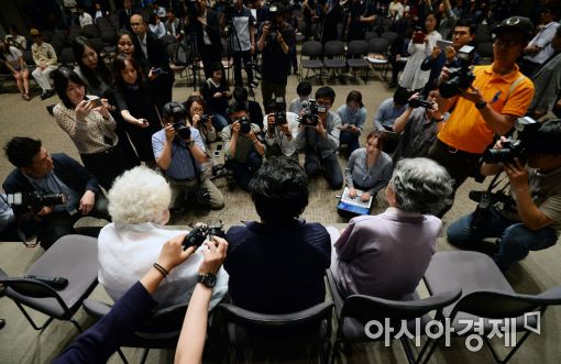 [포토]위안부 피해 할머니 "강경화에게 기회를…"